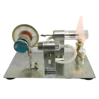 Stirling Motor Model Parnej Energie Fyziky Popular Science Zaujímavé Vedecký Vynález Experimentálne Hračka