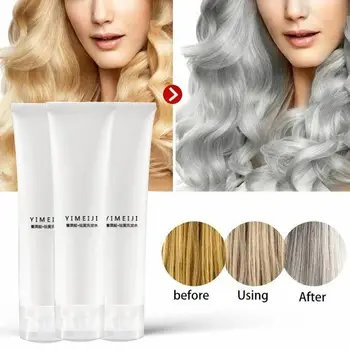 Blond Vlasy, Šampóny Profesionálne Blond Odfarbené Highlighted Hair Shampoo Revitalizovať Účinné dlhodobé Šampón 100 ml