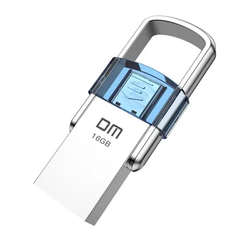 DM PD119 USB Flash Disk 32GB OTG Kovové USB 3.0 Pero Jednotky Kľúč 64GB Typ C Vysoká Rýchlosť kl ' úč Mini Flash Memory Stick