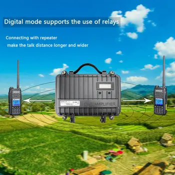 DMR Digitálne Walkie Talkie 5W 2KS Retevis RT72 VHF UHF Dual Band obojsmerné Rádiové SMS GPS Digitálny Rádiový Ručný Vysielač Šunka