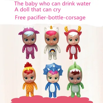 12 cm pitnej vody a plačúce dieťa magic dieťa plače dievča bábiku hrať dom hračka pre deti darček, darček k Narodeninám hračka bábika