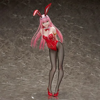 Anime Uvoľnenie Miláčik v FranXX Nula Dva Bunny Ver. Akcia Obrázok Sexy Bunny Dievča Obrázok Model Hračky Kolekcie Bábika Darček