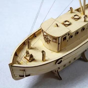 Montované Nurkse Rybársky Čln Modelovanie Deti DIY Logická Hračka