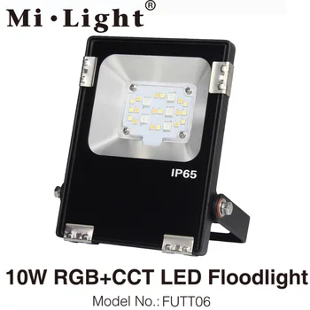 Milight RGB+SCS LED Flood Light 10W 20W 30W 50W 100W AC86-265V 2.4 G Vzdialenej / WiFi Ovládanie IP65 Vodeodolný LED Svetlomet