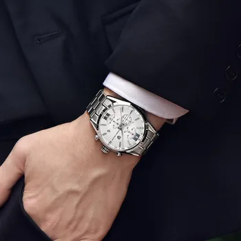 Luxusné Značky PAGANI DIZAJN Chronograf Business Hodinky Mužov, Vodotesné 30 m Japonský Pohyb Quartz Hodinky Hodiny Mužov reloj hombre