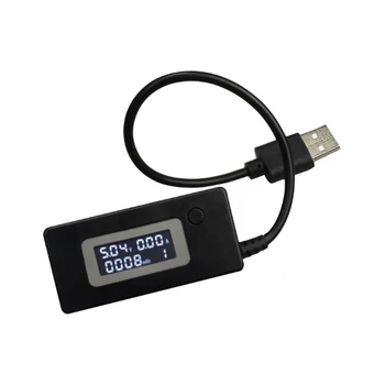Mini USB 3V-15V LCD Displejom Napätie prúdová zaťažiteľnosť Monitor Detektor Mobile Power Tester