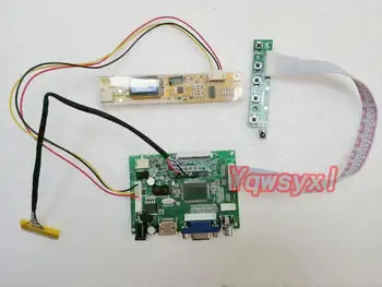 Yqwsyxl HDMI+VGA 2AV LCD Radič Palube Práce pre 15.4 palcov 1 280 x 800 LCD Displej LTN154X3-L01 B154EW01 B154EW08 N154I3-L02