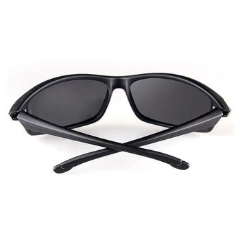 JAXIN Módne slnečné okuliare mužov polarizované potiahnuté anti-reflexná jazdy okuliare dizajn značky retro okuliare UV400 oculos masculino