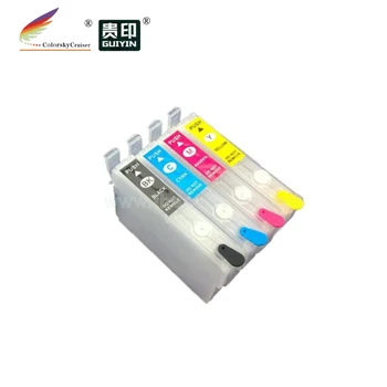 (RCE1241) náplň ink cartridge pre Epson T1241-1244 T124 T 124 Stylus NX125 NX420 BKCMY (s OBLÚKOM čip)