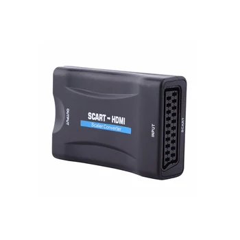 Jninsens HD 1080P SCART HDMI Audio Video Upscale Menič Signálu Adaptér pre HD TV DVD pre Sky Box STB Drop Shipping