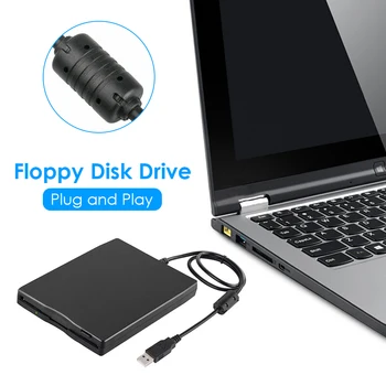 Prenosné 3,5 palcový USB Mobile Disketovej Jednotky 1.44 MB Externú Disketovú FDD pre Notebook Notebook PC USB plug-and-play pripojenie