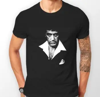 T-Shirt Inšpirovaný Scarface - Al Pacino v Pohode Bežné pride t shirt mužov Unisex Nové Módne tričko doprava zadarmo topy ajax