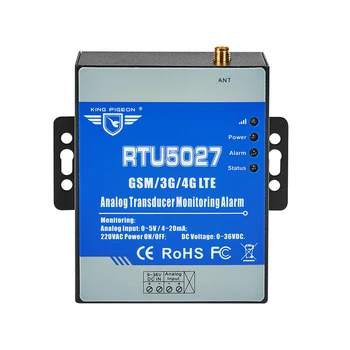 GSM Modbus RTU Analógový Prevodník 0-5V Napájanie Napätie Monitorovanie Výpadku Alarm s SMS Upozornenie RTU5027V