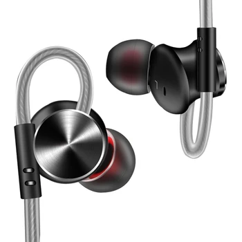 QKZ DM10 Slúchadlá Magnetický Univerzálny 12 mm Kovové In-ear Headset 3,5 mm Telefón Prenosné Herné Slúchadlá Slúchadlá