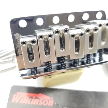 Nové Wilkinson ST Elektrické Gitary, Tremolo System Most WOV02 Chrome Silver