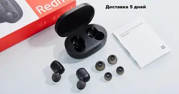 Bezdrôtový headset Xiao Redmi airdots 2 Bluetooth 5,0 charge stereo bass slúchadlá zájazdy Ai C