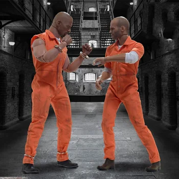 Spot 1/6 Opatrenia obrázok Väzenia jednotné verzia hlavu rezbárstvo kostým set pre 12 palcový Akcie obrázok príslušenstvo