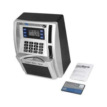 ATM sporiteľne Hračky Deti Hovoriť ATM sporiteľne Vložiť Účty Ideálny pre Deti Darček Vlastné Osobné Peňažné Bod Drop Shipping