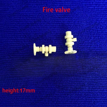 4pcs Simulácia Živice Oheň Ventil 17 mm Mini Požiarne Hydrantové Uhasiť Stanica pre RC Čln/Námorných Model DIY Zdobia Časti