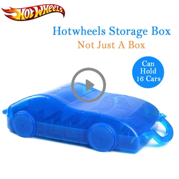 Hot Kolesá Modelu Auta Úložný Box Má 16 Kus Hotwheels Autá Hračka Parkovisko Prenosný Obojstranný Skladací Modely Hnuteľného Kolesá