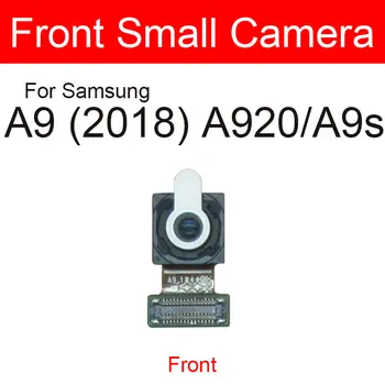 Vpredu & Vzadu Hlavný Fotoaparát Pre Samsung Galaxy A7 A8s A9 A9s Star 2018 A750 A920 G8850 Späť Veľké Samll Fotoaparát Flex Kábel, Náhradný