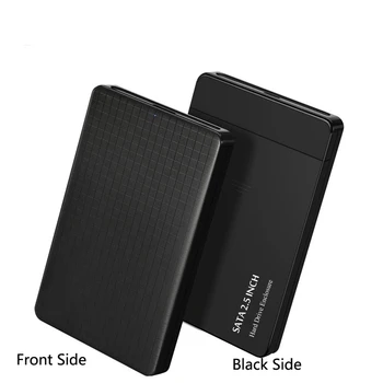 2.5 palcov rozhranie USB 3.0, SATA Hd Box HDD Disk Externý HDD Enclosure black Nástroj Zadarmo 5 gb / S Podpora UASP pre 7mm/9.5 mm 2,5 palcový SATA SSD