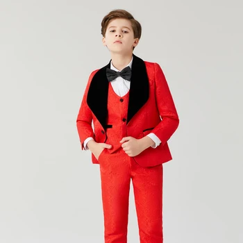 Chlapčenské Obleky pre Svadby Kostým Enfant Oblek pre Chlapca, Deti, Svadobný Oblek, Sako Chlapci Ples Svadobné Obleky chlapcov, Šaty, Oblek