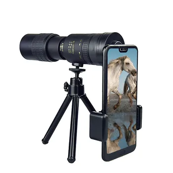 4K 10-300X40mm Super Zoom Teleobjektív Monokulárne Ďalekohľad Prenosné Spyglass Zoom Vysokej Kvality Lov Cestovné Vonkajšie Aktivity