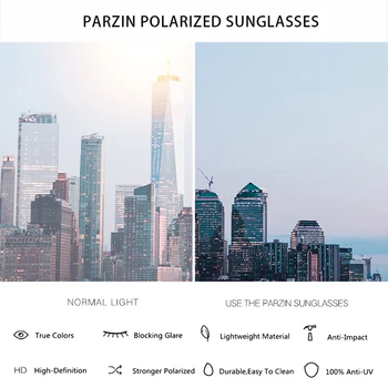 PARZIN Značky Polarizované slnečné Okuliare Ženy Retro Kolo Luxusné Zlaté Šípku Slnečné Okuliare Pre Dámy 2019 Sunmmer