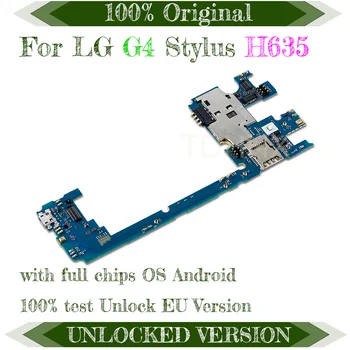Celý Pracovný základná Doska Pre LG G4 Stylus H635 základnej Dosky,Výmena Logic Board Pre LG G4 Stylus H635 S Android Systém