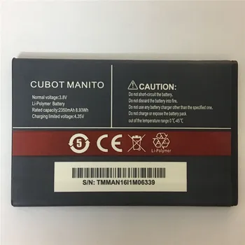 Pre CUBOT MANITO Batérie Batterie Bateria Batterij Akumulátor 3.8 V 2350mAh
