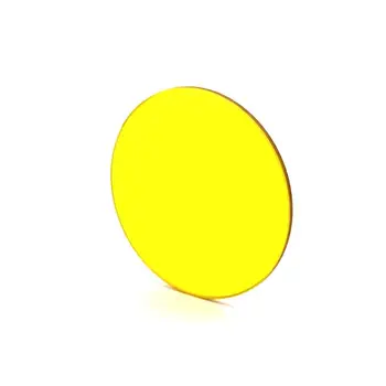 Okrúhle priemer 25 mm farba žltá filter optického filtra JB510 GG515 510nm