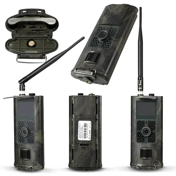 Poľovnícky Chodník Fotoaparát 2G GSM MMS Vonkajšie SMTP Mobile Nepremokavé Infračervené Nočné Videnie 16MP 1080P Mobilnej Kamery HC700M