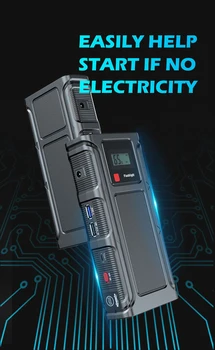 LED Auto Skok Starter BLY-BT8 >2000A Mobile Nabíjanie vysokokapacitných 2020 Hot Predaj Deväť práv Päť Anti-black Zložky