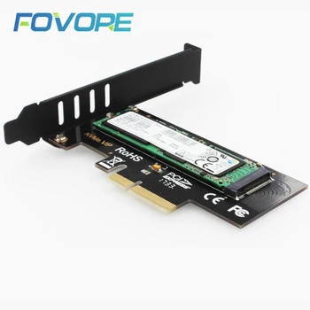 M. 2 NVMe SSD NGFF do PCIE X4 adaptér M Kľúč ovej karty Podpora PCI-e slot karty PCI Express 3.0 x4 2230-2280 Veľkosť m.2 m2 pcie adaptér