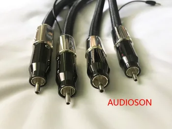 AUDIOSON -- Hi-End WEL Signature analógové RCA Kábel Prepojiť s 72V DBS