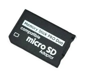 100ks/veľa tf karta sd, ms pro duo, pamäťová karta jediný adaptér pre psp konzoly