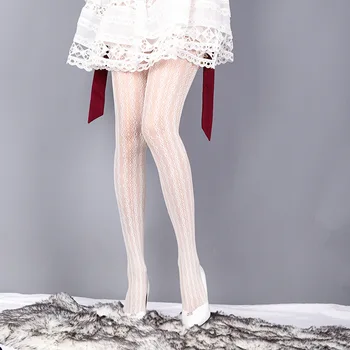 Japonsko Lolita Kolená Vysoké Ponožky Cosplay Kostýmy Príslušenstvo Roztomilý Čipky Lolita Ponožky Anime, Komiksu Dievča Princezná Tenké Dno Ponožky
