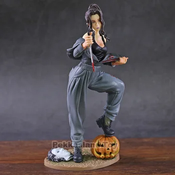 Horor Bishoujo Socha Ženy Michael Myers Halloween PVC Obrázok Zberateľskú Model Hračka