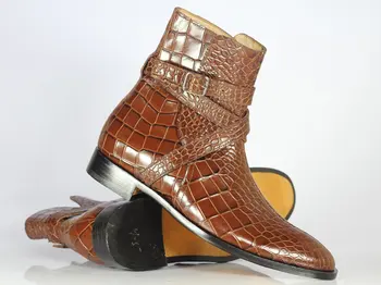 Muži Chelsea Boots Low-náklon Svadobné Topánky Vysoko Kvalitnej Pu Kože Sapatos Para Hombre Zapatos De Hombre Hot Predaj HB155