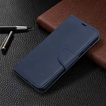 Flip Kožené puzdro pre Coque Samsung Galaxy A51 Telefón, Peňaženku Kryt Pre Samsung A01 A11 A21 A31 A41 A51 A71 Knihy farbou Prípade