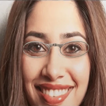 Skladacia FreeFold Nárazuvzdorný Vrecko Na Okuliare Mini Skladacie Okuliare Na Čítanie Muži Ženy Presbyopia Zväčšovacie Oválny Rám 1.5