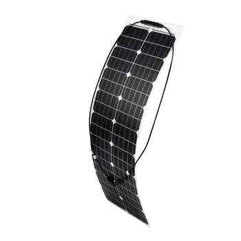 CZ Na Sklade 300W/150W 18V Solárny Panel Semi-flexibilné Monokryštalické Solárne DIY Kábel, Vonkajší Konektor Nabíjačky Batérií