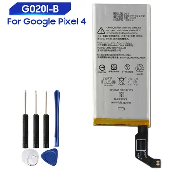 Originálne Náhradné Batérie Pre Google Pixel4 Pixel 4 G020I-B Originálne Batérie 2800mAh