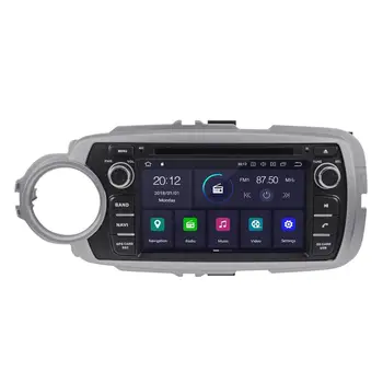 2din Rádio Android10 Pre Toyota Yaris 2012 2016 2017 2018 Auto DVD Prehrávač, Navigácia GPS, Rádio headunit DSP Zadarmo MAPU