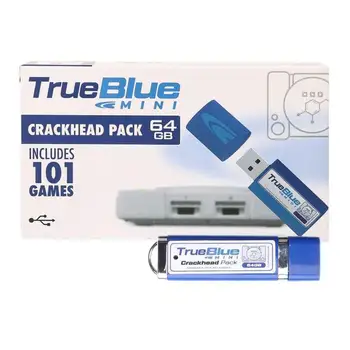 ALLOYSEED 64GB True Blue Mini Crackhead/Meth/Burín Pack/32GB Boj Pack Pre PlayStation Klasické PS Hry Príslušenstvo 101 Hry V1