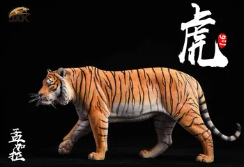 Zberateľskú 1/6 Obrázok Scény Príslušenstvo Animal Model Žltá/Biela Bengálskych Tigrov Zvierat Socha Model pre 12