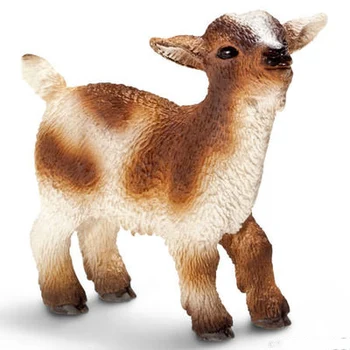 Pôvodné originálne farm animal model roztomilý kawaii malé kozy mláďa údaje zberateľská figúrka deti vzdelávacie hračky pre deti,