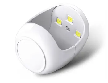 3W USB Mini na Nechty, Vlasy Prenosná UV LED Vytvrdzovania Lampa 30s Rýchle Sušenie Liečenie Svetlom Gel Polish
