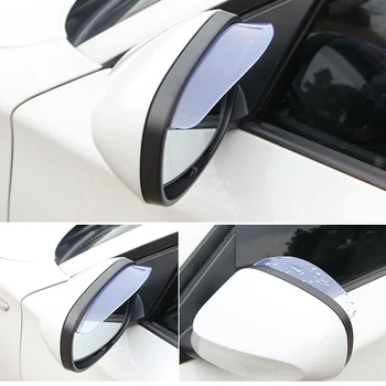 Auto Príslušenstvo Spätné Zrkadlo Dažďový Tieni Rainproof Čepele Pre Hyundai solaris prízvuk i30 ix35 i20 elantra santa fe tucson getz
